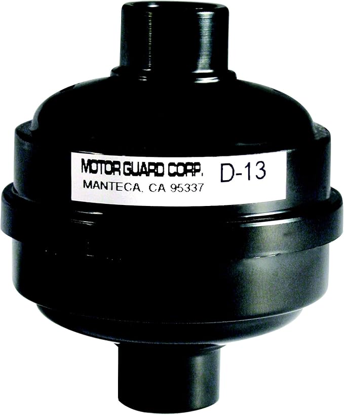 Motor Guard D-13 Disposable Compressed Air Filter, 1/4 NPT
