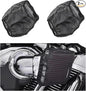 2 PCS Air Filter Cover for Car, Dustproof Cold Air Filter Protective Sock Cover Wrap, Automotive Air Cleaner for High Flow Air Intake Filters, Universal Vehicle Accessories (Small)