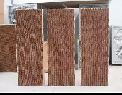 High Efficiency Swamp Cooler Pads, Swamp Cooler Filter, Evaporative Cooling Pad, Evaporative Cooler Pads, Evaporative Cooler Replacement Media, 1 Piece (24" Long, 12" Wide, 6" Thick)