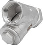 UNOX 1 1/4" Y-Type Stainless Steel Industrial Strainer - AISI 304 - Water Oil Filter for Plumbing Tools & HVAC Systems, Heavy-Duty Pipeline Protection, PN6/PN10 Rated