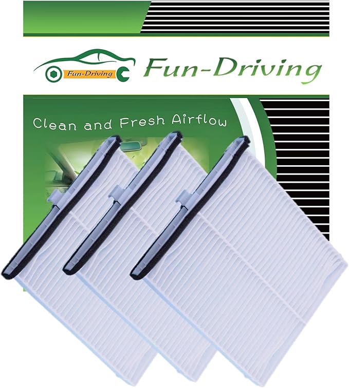 Cabin Air Filter for Mazda 3,6,CX-5,Replacement for CF11811,KD45-61-J6X （White,3 Pack)