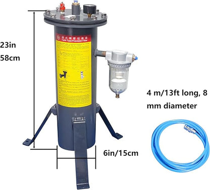 SHUNJIE Sandblaster Helmet Filter - Replaceable Activated Carbon Breathing Air Filters for Sandblasting Helmet & Hood, High-Precision Stainless Steel Filtration for Sand Blasters, Durable & Versatile