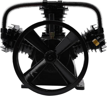 Air Compressor Pump Head, 12 CFM 3 Cylinder 4 HP Replacement Air Compressor Head Pump w/Head Unloaders &Air Filter Mufflers Low Energy Consumption