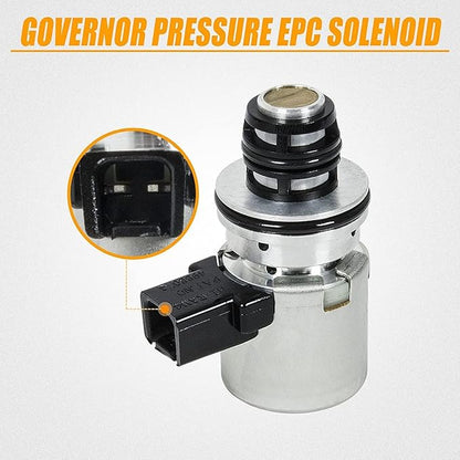 8Pcs For Dodg e 42RE Transmission Solenoid Valve A518 618 46re 47re Governor Pressure Sensor Solenoid Valve Filter Kit 2000-up