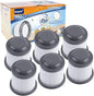 KEEPOW Pivot Vacuum Filter Replacement for Black and Decker Handheld Vacuum BDH2000PL PHV1410 PHV1810 PHV1210, PVF110 Filters, 6 Pack