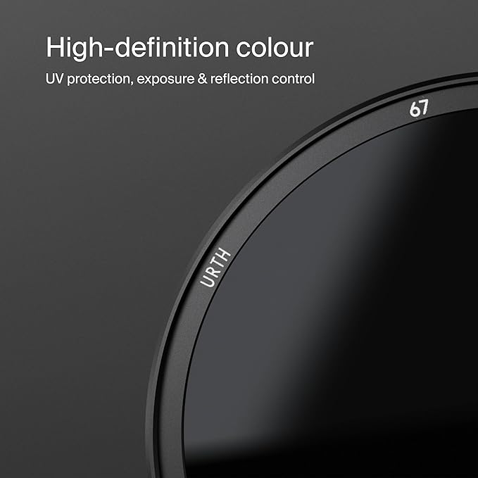 Urth 82mm Magnetic UV, Circular Polarizing (CPL), ND8, ND1000 Lens Filter Kit (Plus+)