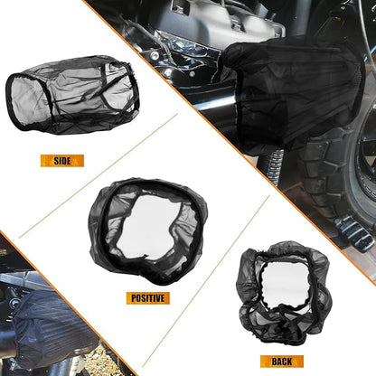 Air Filter Rain Sock Cover Dustproof Waterproof Fit For Harley FLHR FLHX Road King Street Glide Softail Sportster 1200 883 Dyna For Cone Air filter