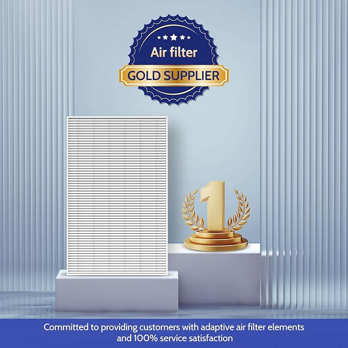 HPA300 HEPA Air Purifier Filter R for Honeywell HPA300 HPA200 and HPA5300 Series, 6 Pack H13 True HEPA Filter Compatible with Honeywell Filter-R, HRF-R3