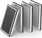 JF260 Replacement Filter Compatible with JF260/JF260S Air Purifier, H13 Grade HEPA Activated Carbon Filter, Part JF260-RF, 4Pack