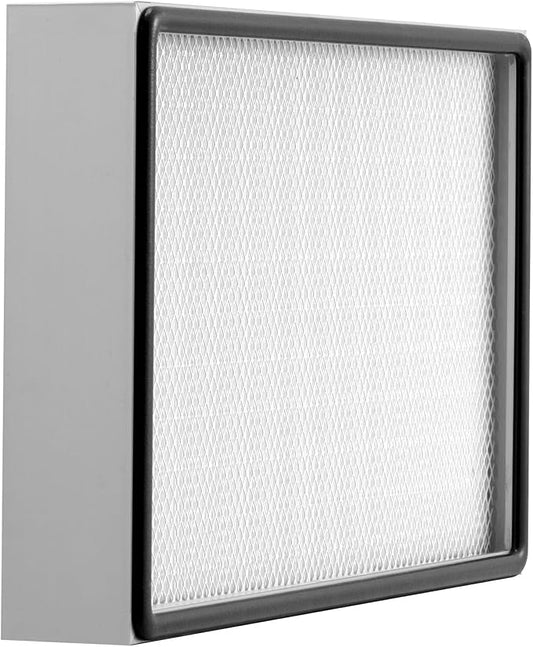VEVOR Laminar Flow Hood Filter, 18.39 x 11.89 x 2.95 in, 1 Piece HEPA Filter Replacement for 23.62 x 21.65 in Portable Clean Room to Capture Particles Sized 0.3μm, Glass Fiber, Aluminum Frame