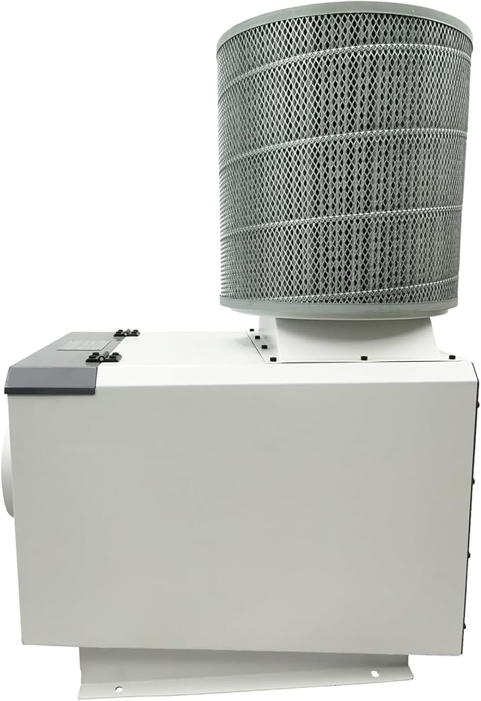 Oil Mist Collector 220V Three-phase High Airflow Mechanical CNC Oil Mist Filter 1000-1117CFM Industrial Smoke Purifier Designed for CNC Machining Centers 1500W