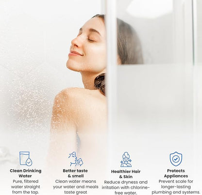 E-3000UV Whole House Salt-Free Water Softener & Filter Combo with UV