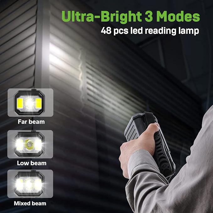Emergency NOAA Weather Radio, 10000mAh/37000mWh,Solar Hand Crank Radio with AM/FM, Flashlight & Reading Light, Rechargeable Battery,SOS Alarm, for Valentines Day Gifts Indoor Outdoor Emergency