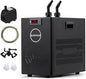 BAOSHISHAN Aquarium Chiller 26gal 1/13 HP Fish Tank Chiller Water Chiller for Aquarium with Pipe Clamp Suction Cup Compressor Refrigeration Quiet Chiller for Axolotl Coral Jellyfish