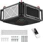 Abestorm 270 Degree Intake Air Filtration System, 780 CFM Workshop Hanging Dust Collector with Remote Control, Ceiling Mounted for Woodworking Shops and Garage, 2-speed Adjustment, DecDust 780