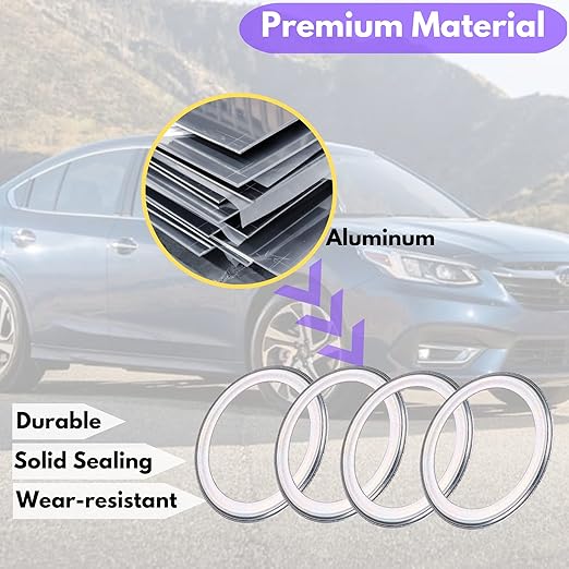 25PCS Oil Drain Plug Gasket Replacement for Subaru Ascent BRZ Crosstrek Forester Impreza Legacy Outback WRX Oil Crush Washers Seals 803916010 (M16-SUBARU)