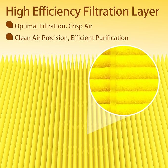 Cabin Air Filter CF11809 for 2014-202 Escalade, 2014-2018 Silverado 1500 and Sierra 1500, 2015-2019 2500HD 3500HD, Suburban, Tahoe, Yukon, Scented Carbon Beads