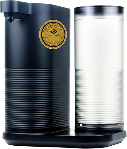 Aquasana Countertop Water Filter System for Drinking Water - Clean Water Machine - Removes 97% of Chlorine - Compact Filtration for Kitchen