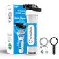 Under Sink Water Filter System, Reduce Heavy Metals/Chlorine/PFAS/PFOA/PFOS/Odor/Sediment, NSF/ANSI 42&53 Improve Taste, EZ Change Life Indication Mineral pH+ Under Sink Water Filter (Jumbo)
