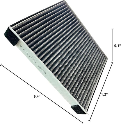 BW735 Premium Cabin Air Filter for Equus (11-16), Santa Fe (19-20), Genesis G70 (20-22), G80 G90 GV70 (2022), GV80 (21-22), Stinger (18-22), Telluride (20-22), K900 Carbon