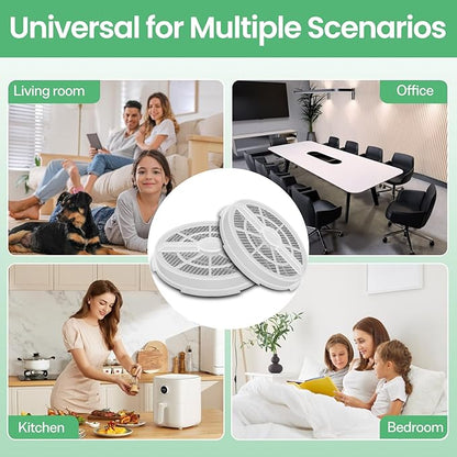 6 Pack HEPA Filter Replacement for Frida Baby Air Purifier 3 in 1,Compatible with RIGOGLIOSO GL-2103 and for SY900S,for JINPUS GL-2103,for LTLKY 900S