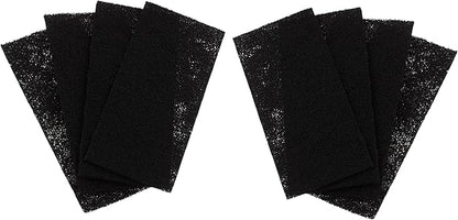 Nispira AER1 Filter Replacement Carbon Booster for Holmes AER1 Air Purifier HAPF30AT HAP242-NUC Removes Odor Smoke VOVs 9.5 x 4 x 0.25 Inches Pack of 8
