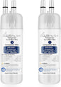 FILTER1 W10295370 A Refrigerator Water Filter Replacement Compatible for EDR1RXD 1 WATER FILTER W10295370 A Refrigerator Models (2-PACK)