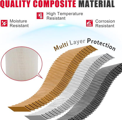 6.7L Cummins Fuel Filter Oil Filter Air Filter and Cabin Air Filter Kit Compatible with 2013-2018 Dodge RAM 2500 3500 4500 5500 Diesel Replaces 68197867AA 68157291AA 5083285AA 53034051AB 68406048AA