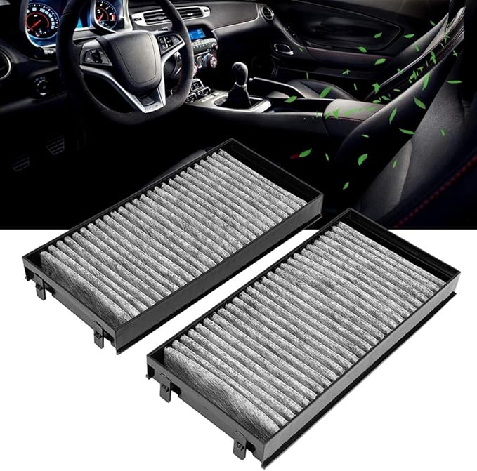 2pcs Cabin Air Filter for X5 E70 X6 E71 - Anti Pollen Dust Replacement, Replaces OE 64316945586