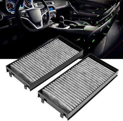 2pcs Cabin Air Filter for X5 E70 X6 E71 - Anti Pollen Dust Replacement, Replaces OE 64316945586