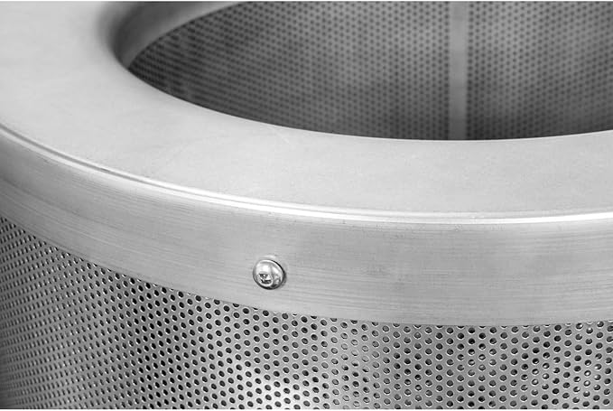 Can Filter 358621 Original 33 Carbon Air Filter Without Flange, 200 CFM, 1 Count (Pack of 1), Silver/White
