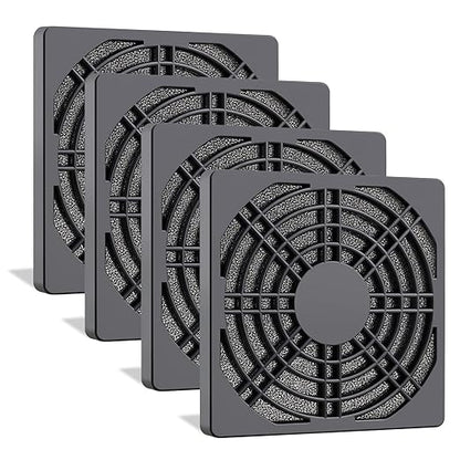 Wathai 4 Pack 90mm Fan Filters for PC Case Fan Dust Filter Cover Computer Mess