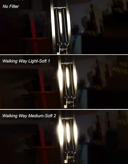 Walking Way Dreamy White 49MM Pro Mist Diffusion Filter Soft Focus Filter for DSLR & Video (Medium-Soft 2, 49MM)