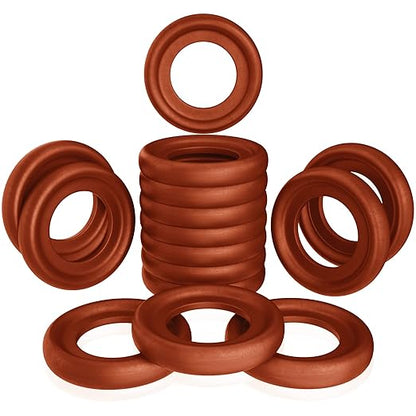 15pcs Oil Drain Plug Crush Rubber Washer Gasket Seal – 14mm Replacement for Chrysler/Dodge/Jeep/Fiat/Ram - OEM 6507741AA Fits for Mopar 2003-2023 by AUTOMAJOR
