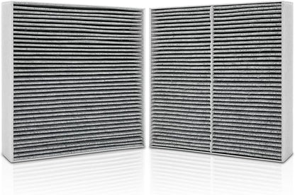 2Pcs Capume for Cabin Air Filter JM133 Fits for 2021-2025 Elantra, 2022-2024 Ioniq 5, 2021-2025 Santa Fe, 2020-2025 Sonata, 2022-2025 Tucson, 2021-2025 K5, Fits 97133 - L1000, 97133-N9100, PC99594P