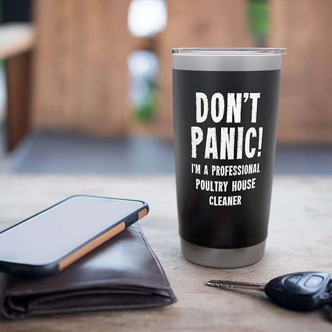 Poultry House Cleaner Stainless Steel Insulated Tumbler