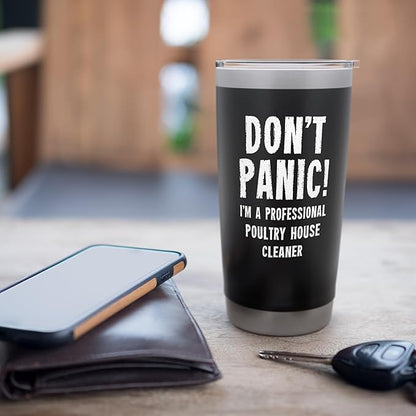 Poultry House Cleaner Stainless Steel Insulated Tumbler