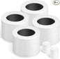 Core Mini Replacement Filter Compatible with LEVOIT Core mini-P Air Purifier, 3-in-1 Pre, H13 True HEPA, Activated Carbon Filtration System,Core Mini-RF,4 Filter & 10 Fragrance Sponge，By Improvedhand