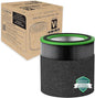 GermGuardian Filter V Toxin Clear HEPA Genuine Air Purifier Replacement Filter, Removes 99.97% of Pollutants, Common VOCs, Household Toxins, for AC3000, AC3050, AP3151 and AC151, Black/Green, FLT151VO