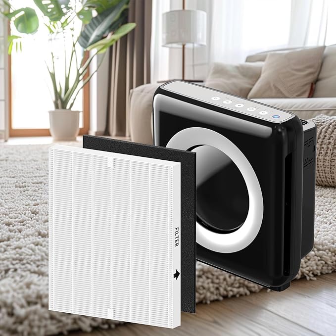 AP-1512HH replacement filter Compatible with Coway Airmega AP-1512HH,2 Filters and 4 Carbon Pre-Filters