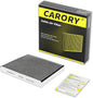 Cabin Air Filter w/Activated Carbon for Select 2013-2022 Ford, Lincoln Models - C-Max, Escape, Focus, Transit Connect, MKC, CV6Z-19N619A, FP-70, 2014 2015 2016 2017 2018 2019 2020 2021