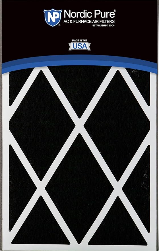 Nordic Pure 16x25x3 (Actual Size: 15 13/16 x 24 5/16 x 3) MERV 14 Plus Carbon Trion Bear Cub 266649-101 Replacement Pleated AC Furnace Air Filters 7 Pack