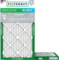 Filterbuy 16x24x1 Air Filter MERV 8 Essential Dust & Allergy Defense (2-Pack), Electrostatic Pleated HVAC AC Furnace Filters Replacement, Made in USA (Actual Size: 15.38 x 23.38 x 0.75)