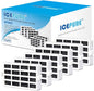ICEPURE W10311524 Refrigerator Air Filter Replacement for Whirlpool AIR1, W10311524, 2319308, W10335147, 1876318, FreshFlow Air Filter, AP4538127, AH2580853, EA2580853, PS2580853, 6PACK