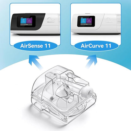 Water Chamber for AirSense 11 with CPAP Filters, 24 Packs Filters Perfect Fit and Seal Water Tank Compatible with AirSense 11 & AirCurve 11 Machines, Reliable CPAP S11 Supplies