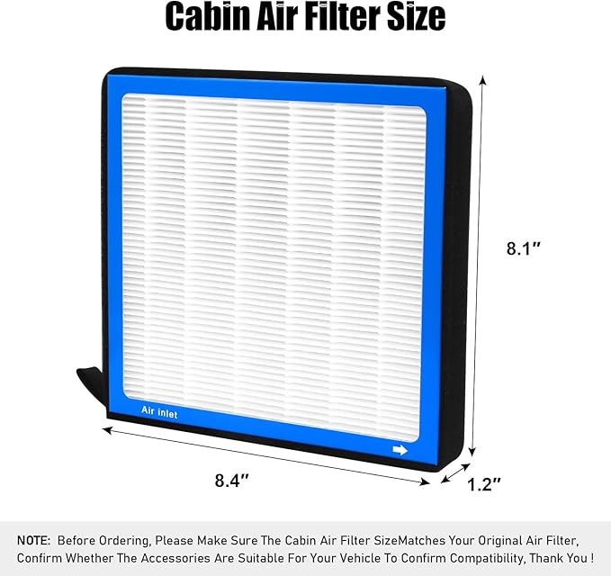 CF11182 Cabin Air Filter with activated carbon particle for Honda,2016-2023 Civic,Clarity,2017-2023 CR-V,CR-Z,2009-2020 Fit,HR-V,2010-2022 Insight,2018-2023 Odyssey,Acura,Integra,MDX,RDX,TLX,