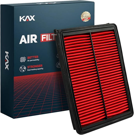 KAX Premium Engine Air Filter, CA11943 Replacement for Hyundai Santa Fe 2019-2020, Palisade, Santa Fe Sport, Kia Sedona 2015-2021, Sorento 2016-2020, Telluride 2020-2023