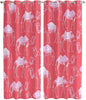 2 Panel Kitchen Cafe Curtains, Desert Camel Sunlight Filtering Nature Air Through, Home Decor Window Covering Tier Curtains for Living Room 104W x 90L inch Summer Sand Camel Animal Vintage Pink