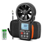 BTMETER BT-100 Handheld Anemometer, Digital Wind Speed CFM Meter Gauge Air Flow Velocity Tester for HVAC Shooting Drone, Wind Chill, 14℉-113℉ Wind Temperature