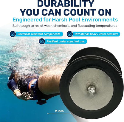 RV20068 Ortega Check Valve SEAT Assembly with O-Ring | Direct Replacement for V20-068 | Compatible with 073502 | Essential Pool Maintenance Accessory